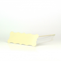 Cedulka na bylinky bílá 30cm