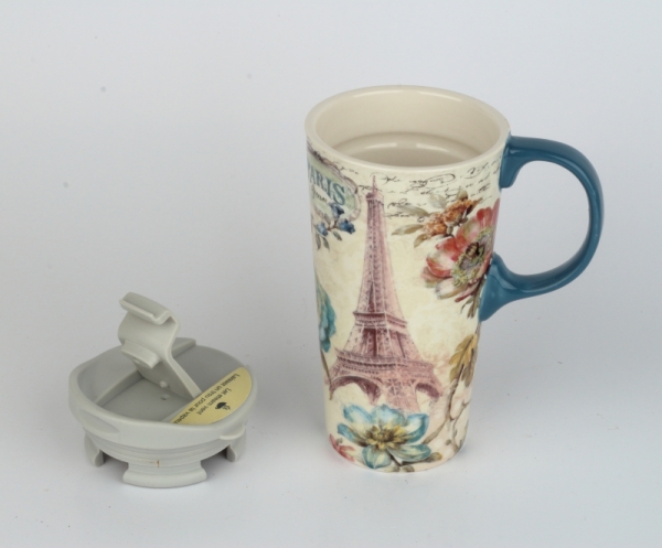 Cestovní hrnek na kávu Paříž 500ml