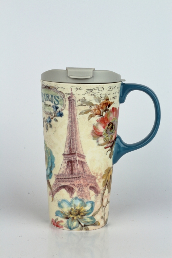 Cestovní hrnek na kávu Paříž 500ml