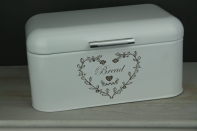 Chlebník kovový 30x18x15cm