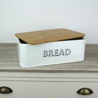 Chlebník s nápisem BREAD  32,5x21x12cm