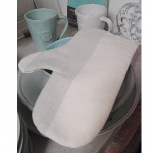 Chňapka - béžový pruh