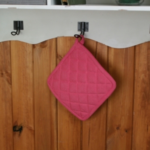 Chňapka do kuchyně růžová