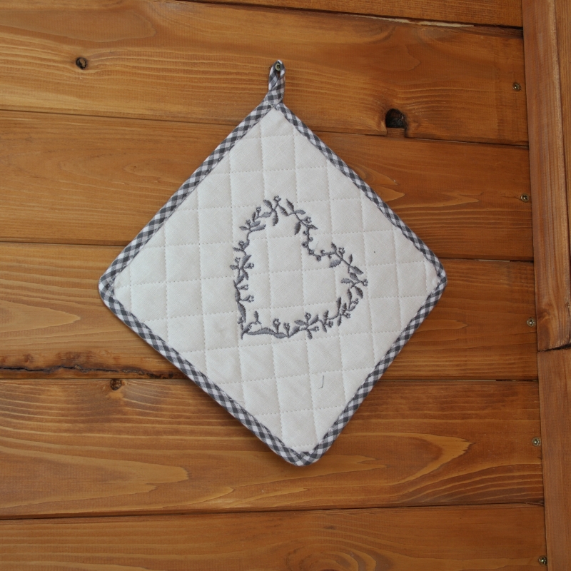 Chňapka srdce 20x20cm