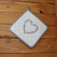 Chňapka srdce 20x20cm