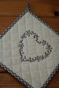 Chňapka srdce 20x20cm