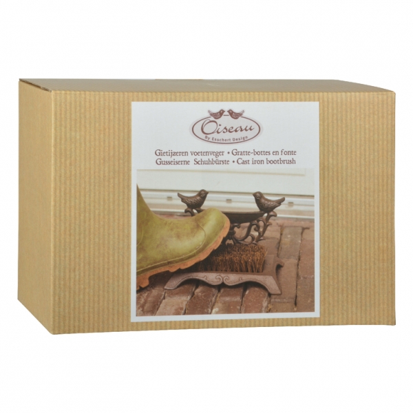 Čistič bot s ptáčky 24,8x15,8x17,3cm