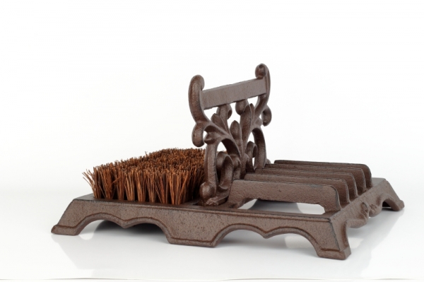 Čistič bot škrabák/kartáč  27,2x22,0x14,4 cm