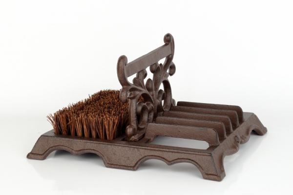 Čistič bot škrabák/kartáč  27,2x22,0x14,4 cm