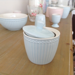 Cukřenka Alice pale blue 8cm