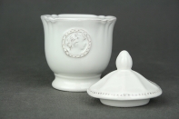 Cukřenka bílá keramika