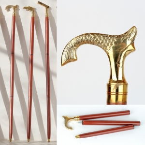 Dámská vycházková hole dřevěná 91cm