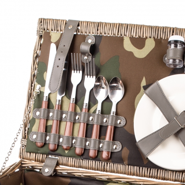 Dárek pro rybáře - Piknikový koš pro rybářský pár