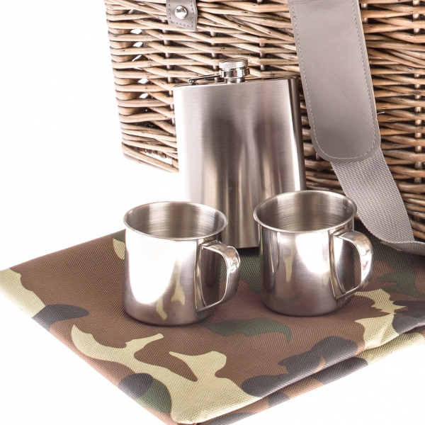 Dárek pro rybáře - Piknikový koš pro rybářský pár