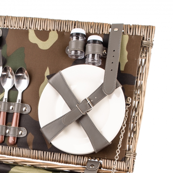 Dárek pro rybáře - Piknikový koš pro rybářský pár