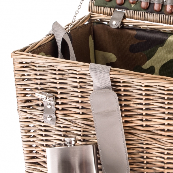 Dárek pro rybáře - Piknikový koš pro rybářský pár