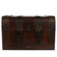 Dárková dřevěná truhla 35x23x23cm