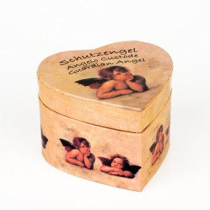 Dárková krabička na prsten Angel 8x8x6cm