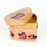 Dárková krabička na prsten Angel 8x8x6cm