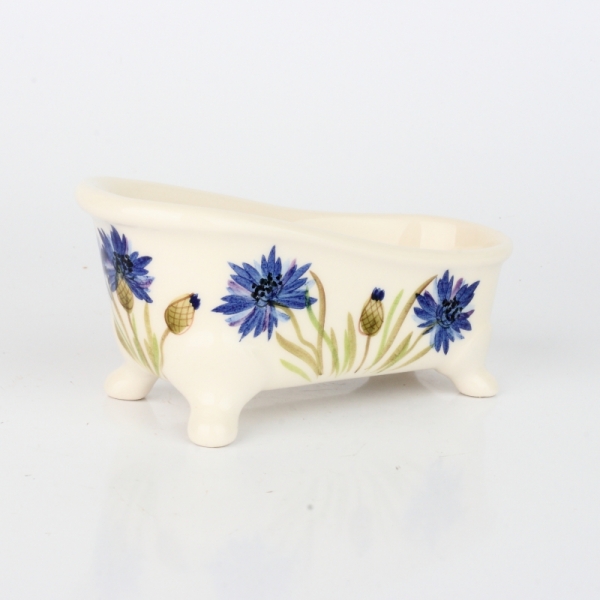 Dárková sada mýdlenka + mýdlo chrpa 13x7cm/200g