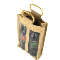 Dárková taška na 2 vína 40cm