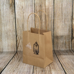 Dárková taška petrolejka 18,5cm