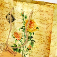 Dárková taška růže - střední