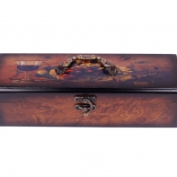 Dárková truhla na víno 35cm