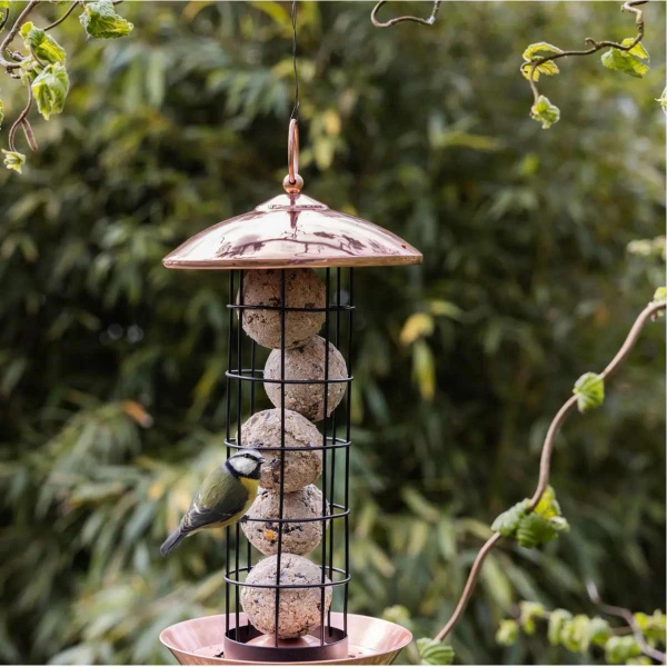 Dávkovač lojových kuliček, černá měď.16x30 cm | Esschert Design