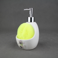 Dávkovač na jar Lavander Romantic 9×18×10 cm