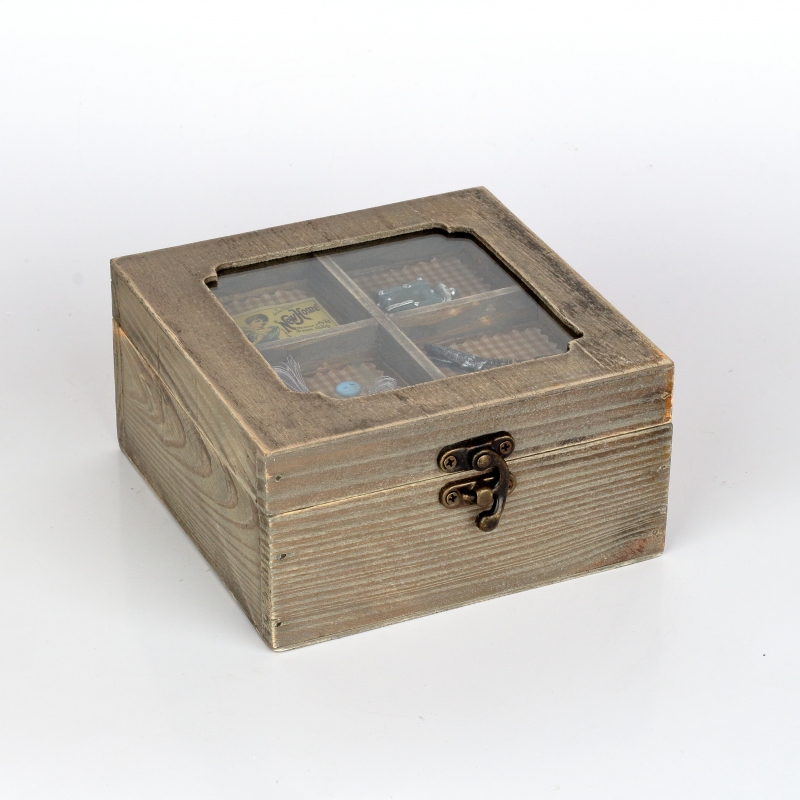 Dekorace do bytu krabička 15x16x7,5cm