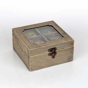 Dekorace do bytu krabička 15x16x7,5cm