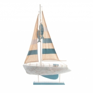 Dekorace do bytu loď 31x6x49cm