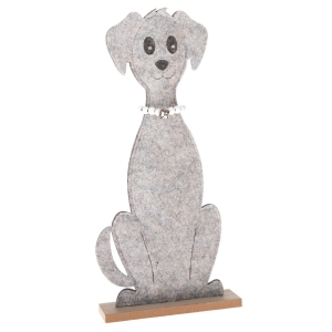 Dekorace do dětského pokoje pes 15x32x4cm