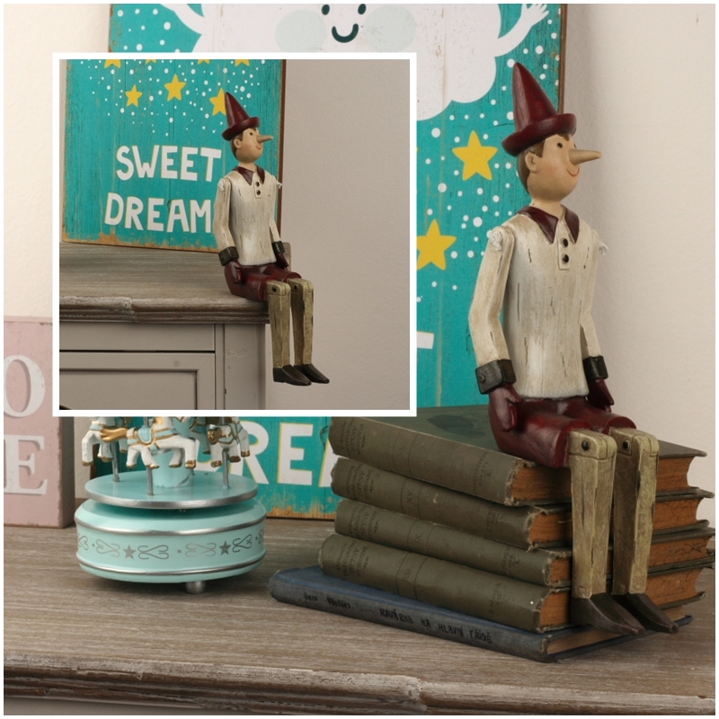 Dekorace do dětského pokoje Pinokio 30cm