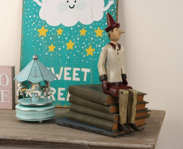 Dekorace do dětského pokoje Pinokio 30cm