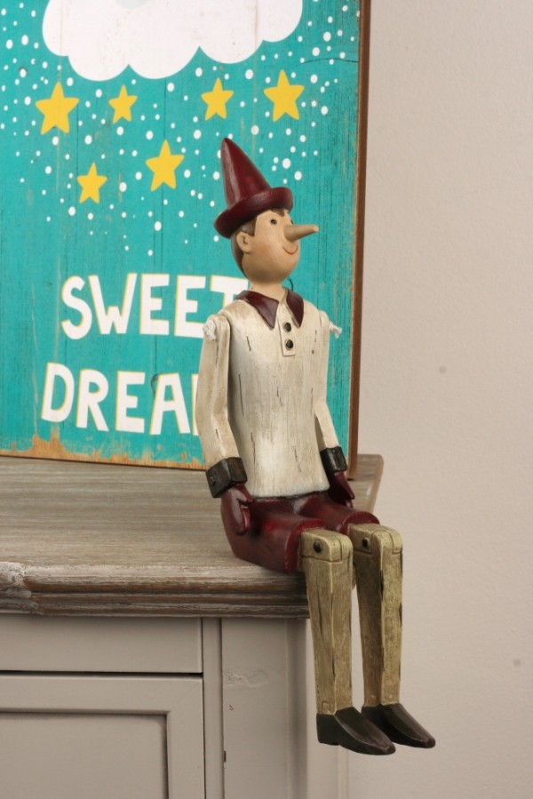 Dekorace do dětského pokoje Pinokio 30cm