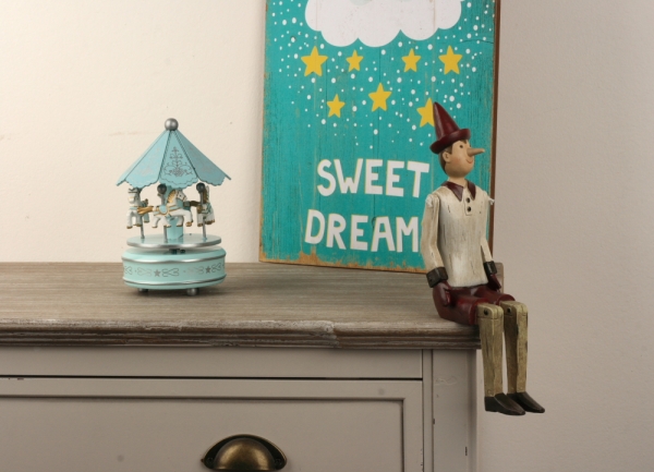 Dekorace do dětského pokoje Pinokio 30cm