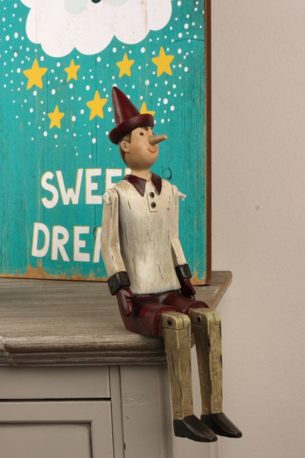 Dekorace do dětského pokoje Pinokio 30cm