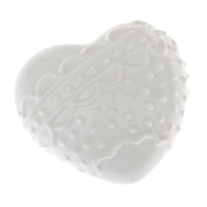 Dekorace do kolumbária srdce 6x6x3,5 cm