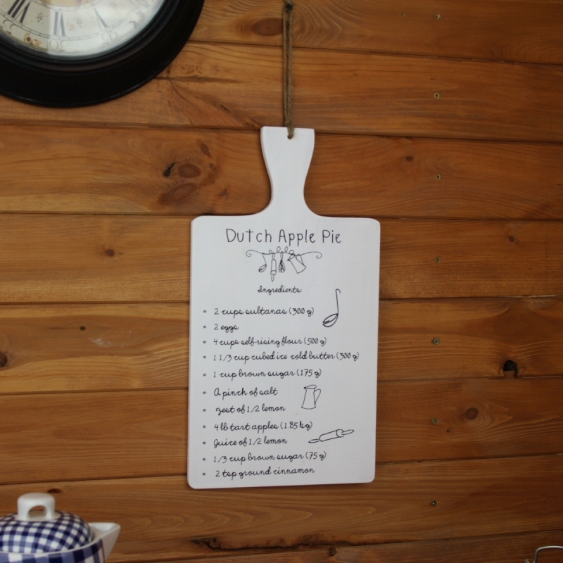 Dekorace do kuchyně prkénko Apple pie