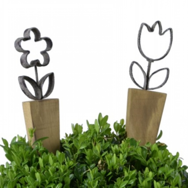 Dekorace do květináče tulipán 33cm