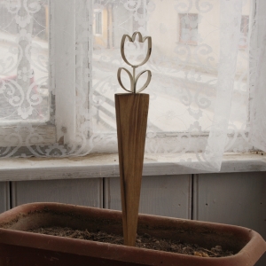 Dekorace - do květináče - tulipán dek5915