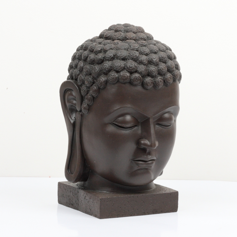 Dekorace hlava BUDDHA 39cm