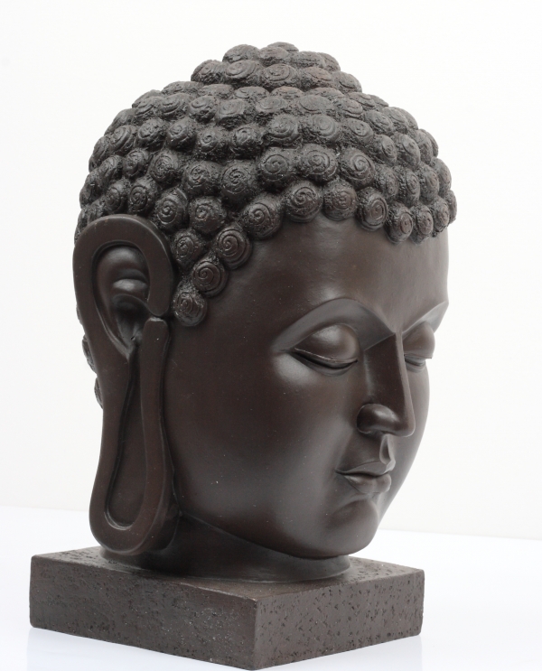 Dekorace hlava BUDDHA 39cm