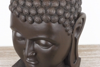 Dekorace hlava Buddhy 23x23x39cm
