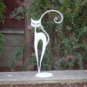 Dekorace kočka 28×52×14 cm