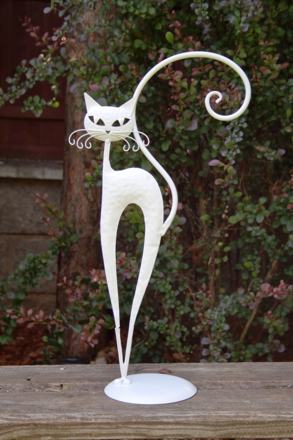 Dekorace kočka 28×52×14 cm