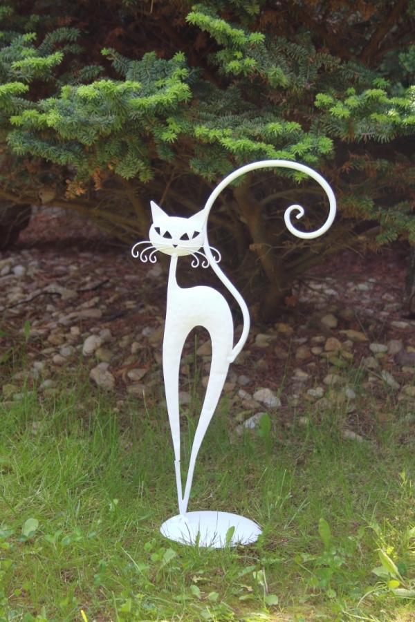 Dekorace kočka 28×52×14 cm