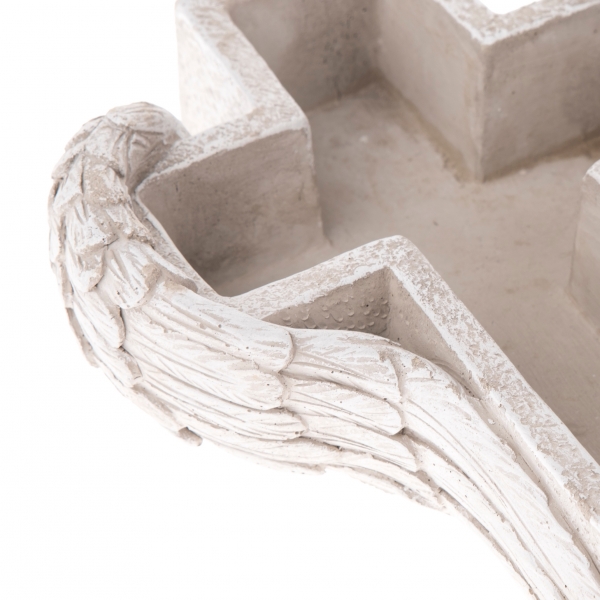 Dekorace na hřbitov květináč kříž